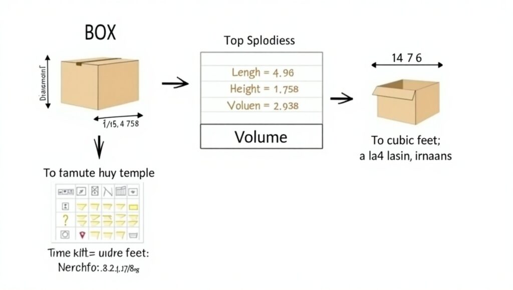 How to Correctly Measure the Dimensions of a Box (Real-World Guide by D Custom Boxes) 5 Flux Dev Create a visual showing the box dimensions and a simp 2