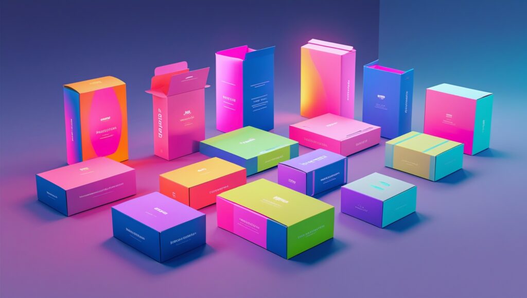 Reverse Tuck End Boxes: The Smart Packaging Solution for Modern Businesses 4 Dynamic website banner with Reverse Tuck End packaging boxes