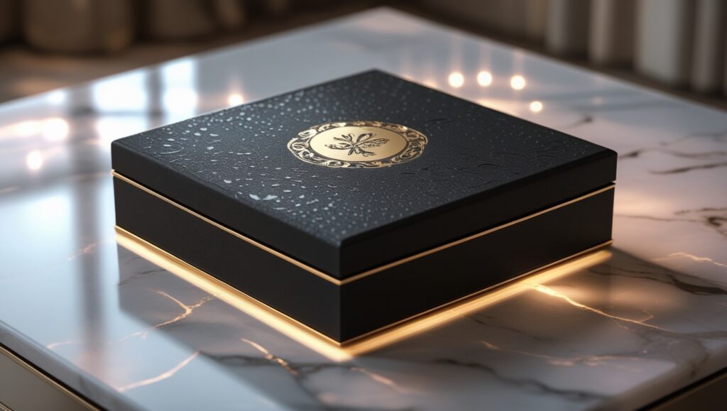 How Embossing and Foiling Add Luxury to Custom Packaging Boxes 1 Embossing and Foiling