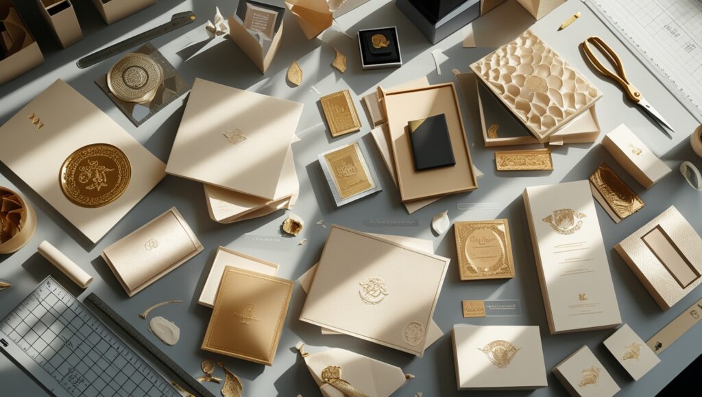 How Embossing and Foiling Add Luxury to Custom Packaging Boxes 3 Foil stamping boxes